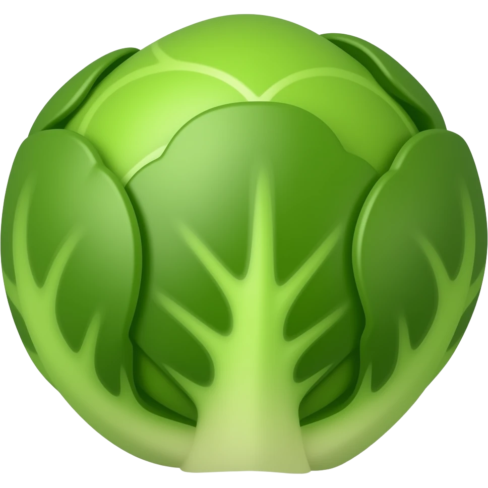 Brussels sprout emoji
