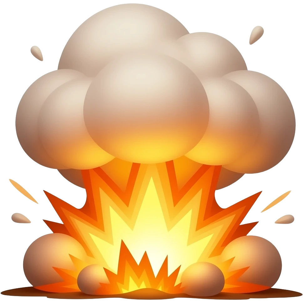 explosion emoji