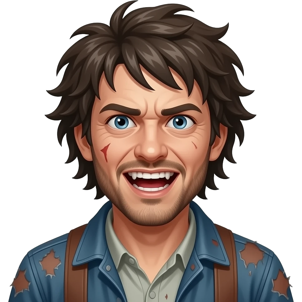 crazy person emoji