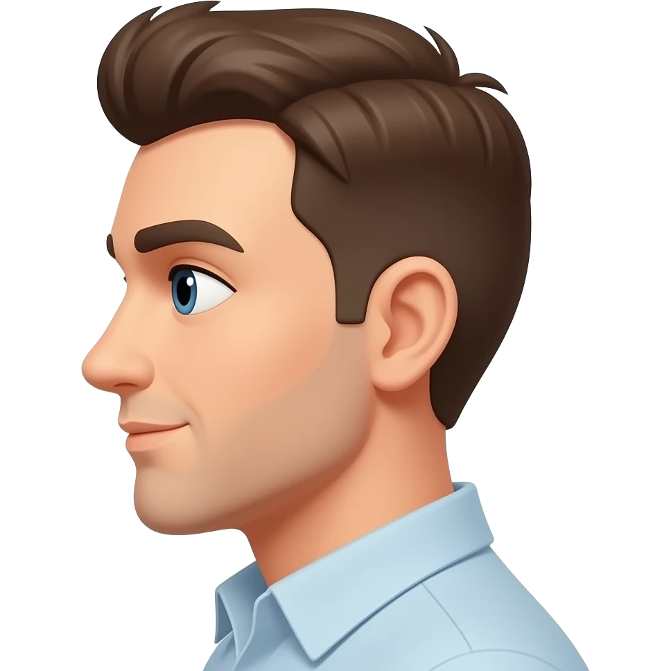 Side view emoji