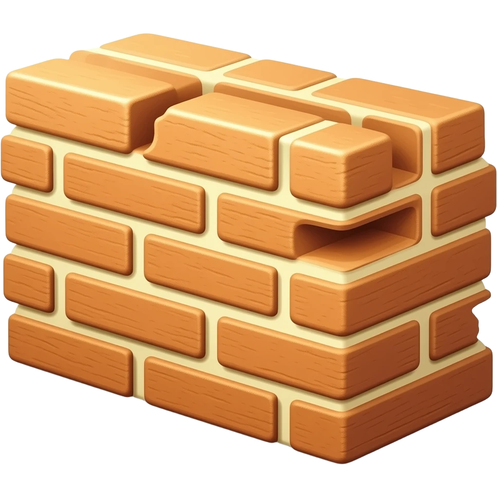 Honeycomb brick emoji
