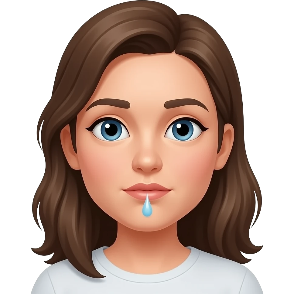 Frau pisst emoji