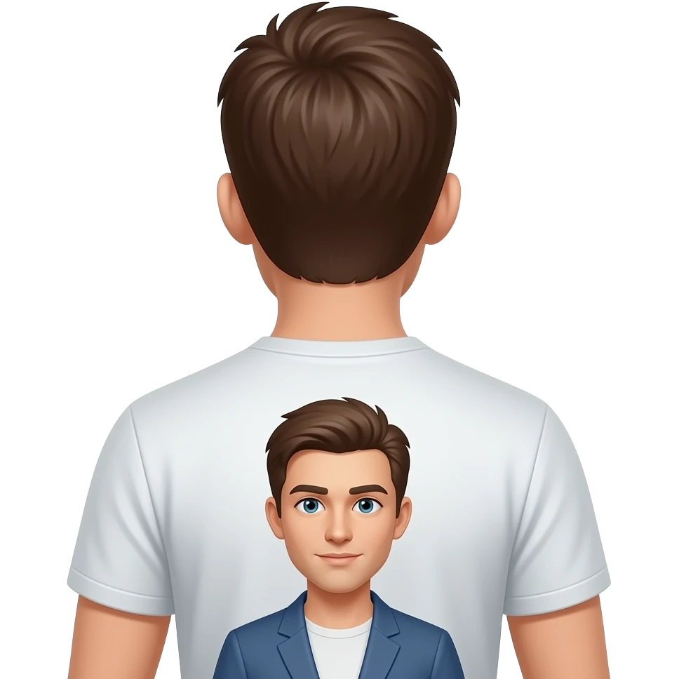 Just like that except on his back emoji