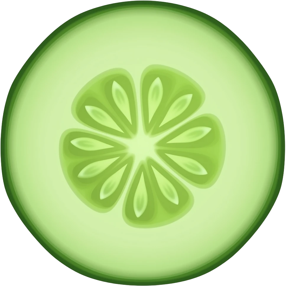 cucumber green tea emoji