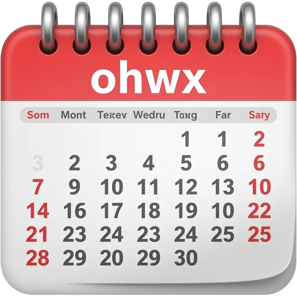 calendrier emoji