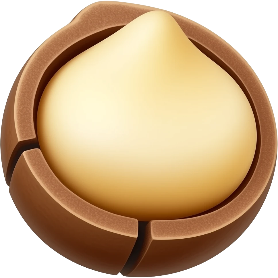 Macadamia nuts emoji