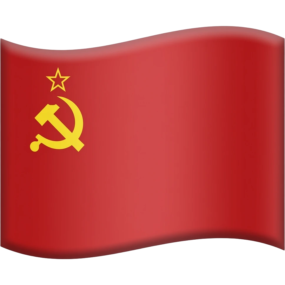 Flag of the Soviet Union emoji