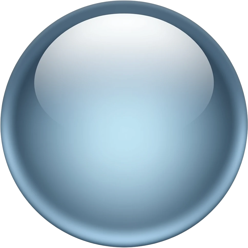 glassy orb emoji