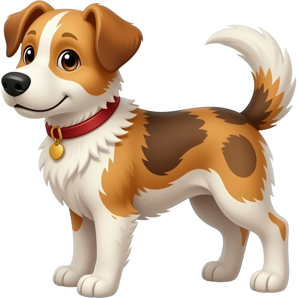 Tail wagging emoji