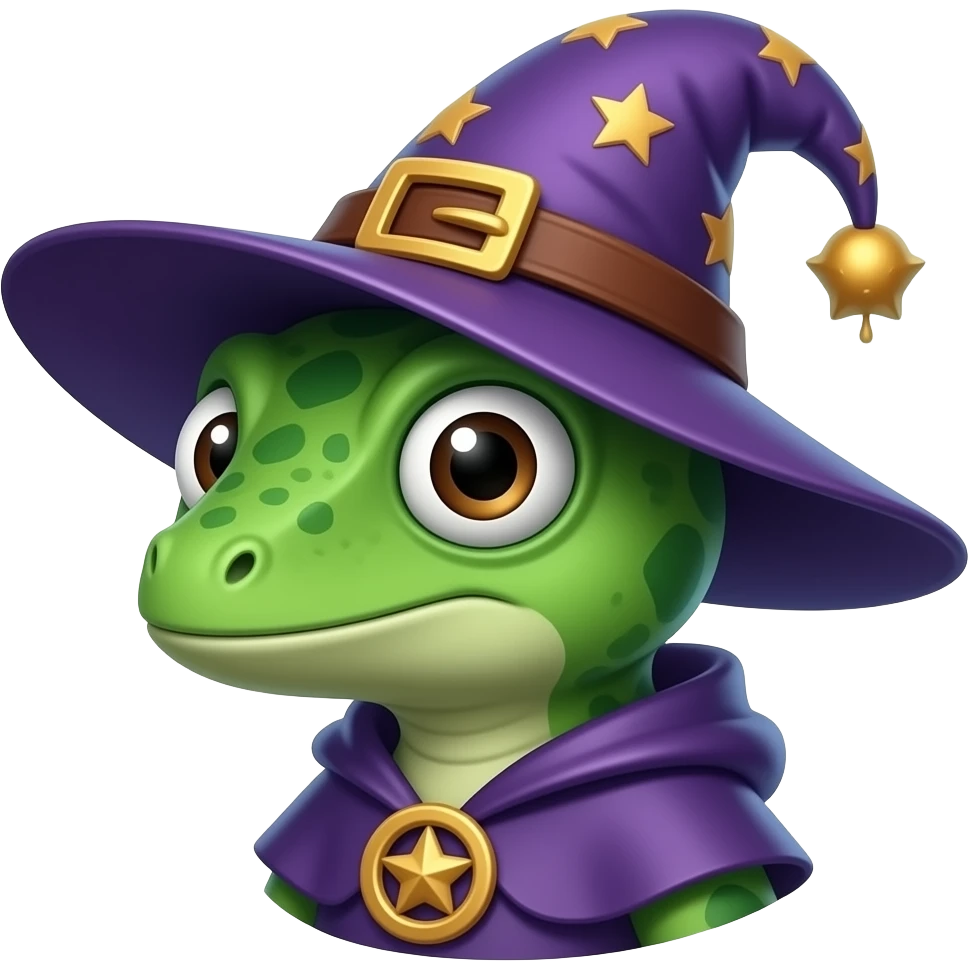 Lizard Wizard emoji