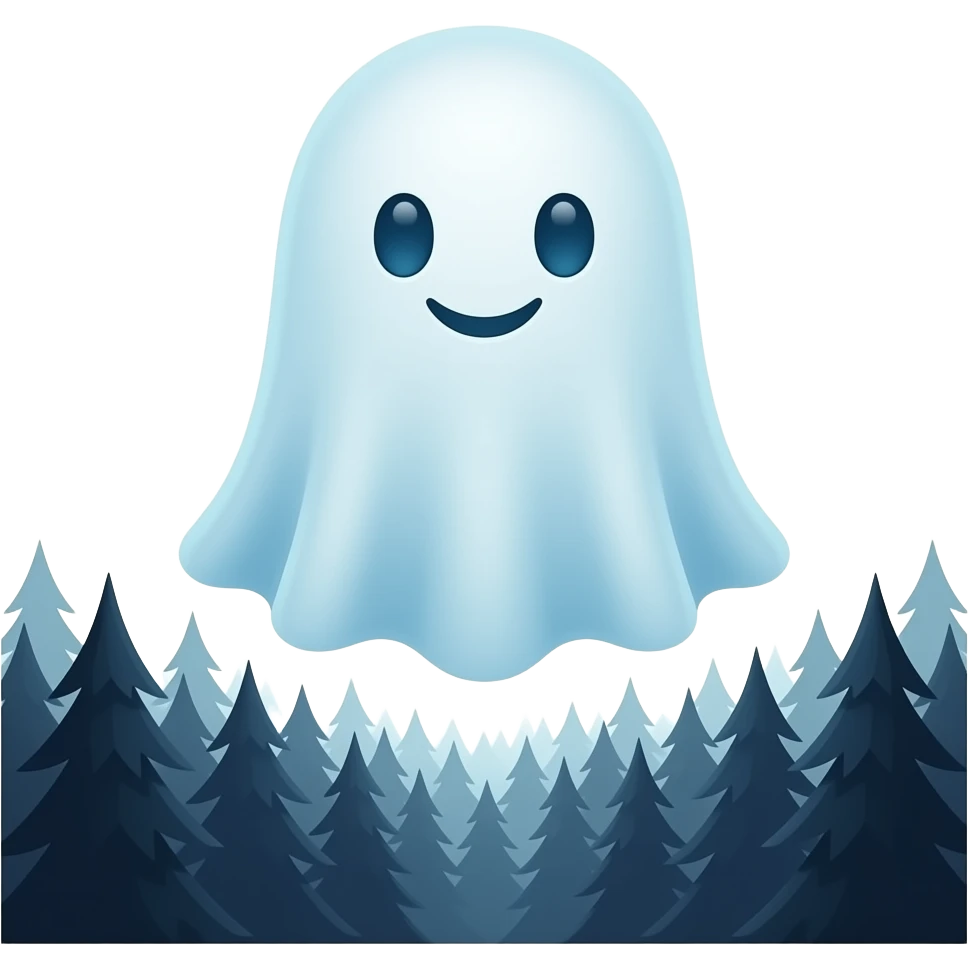 Friendly Ghost emoji