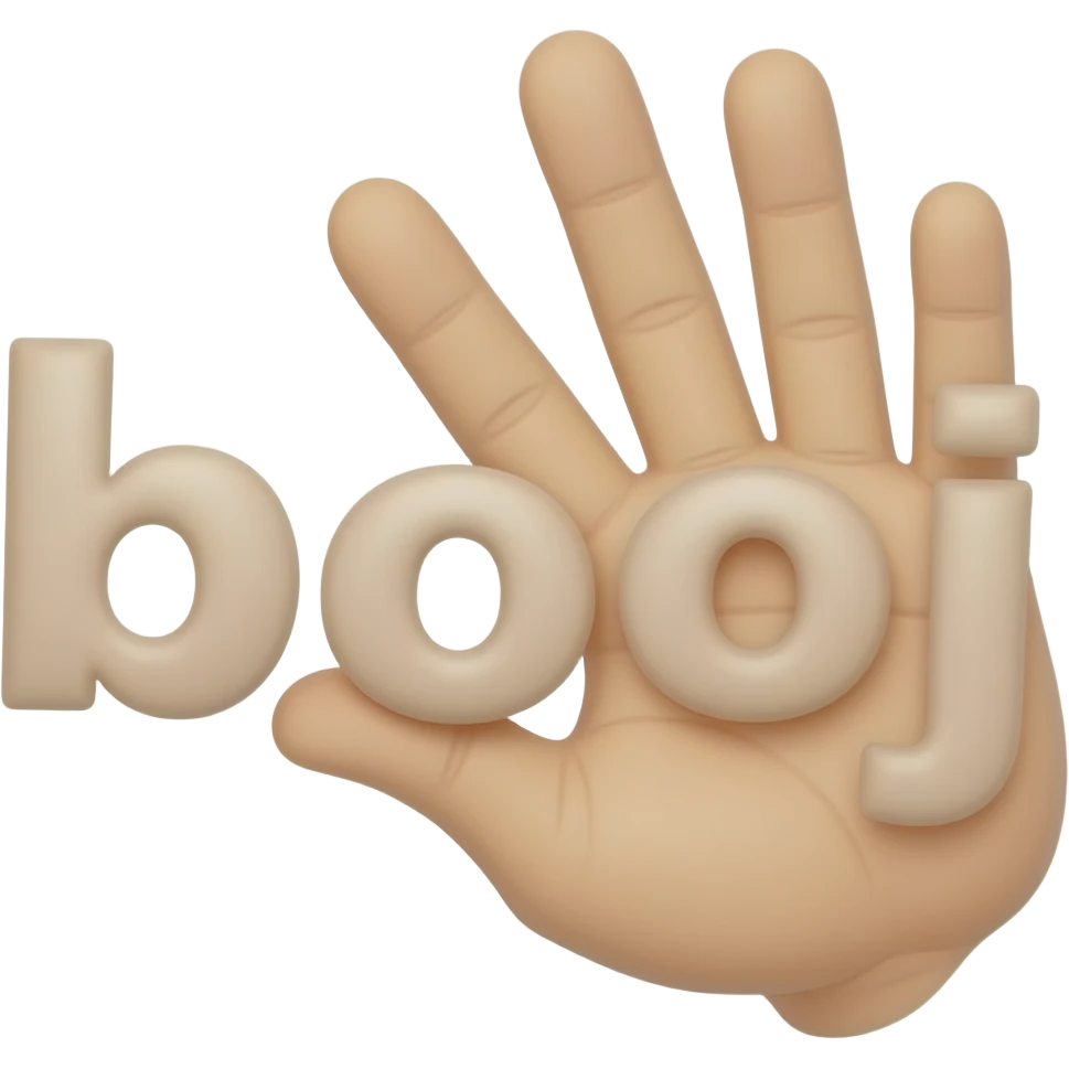 spell booj emoji
