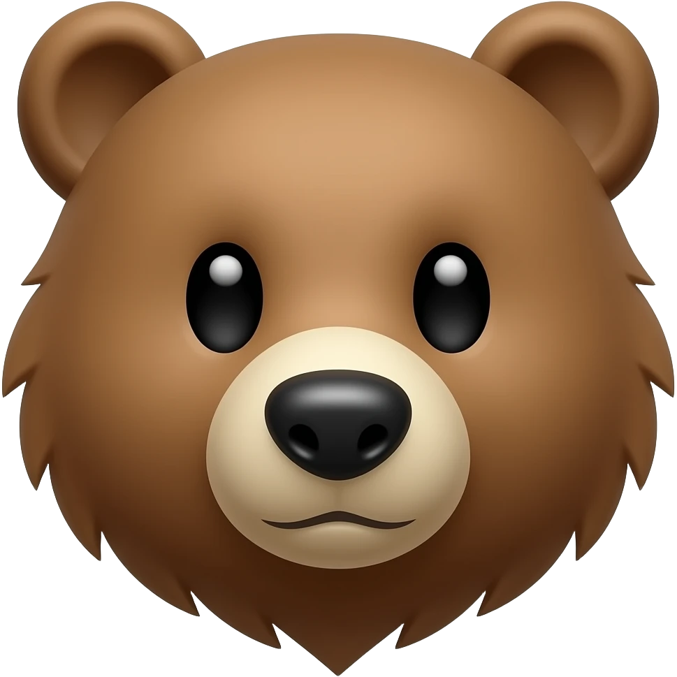 Медведь emoji