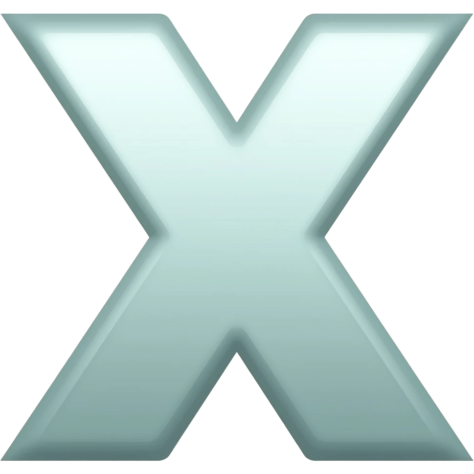 x emoji