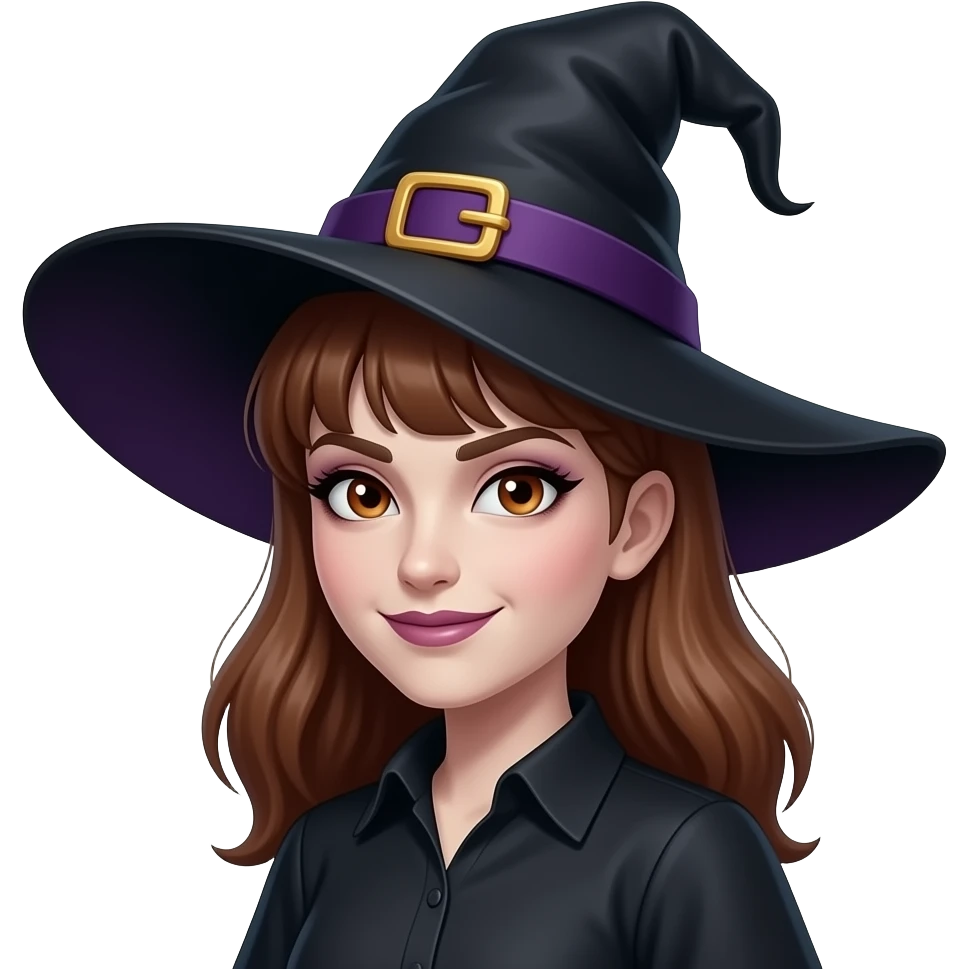 evil witch emoji