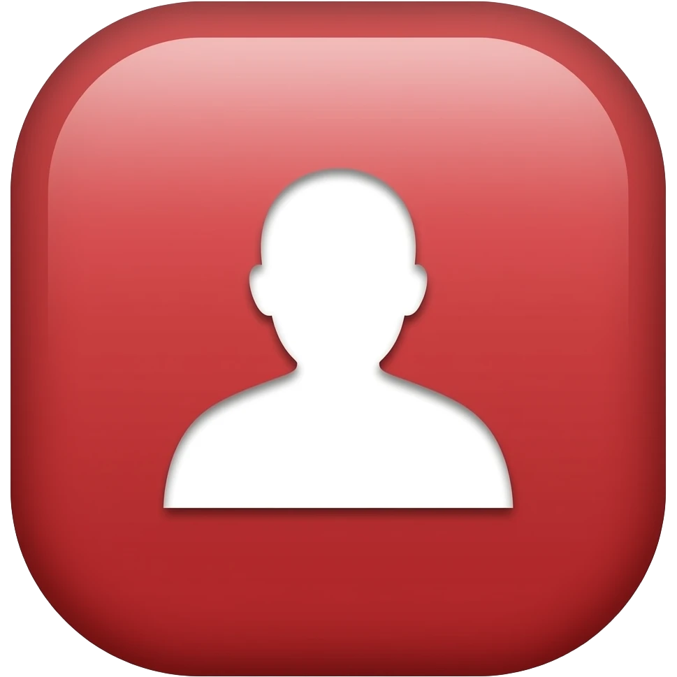 Red notification emoji