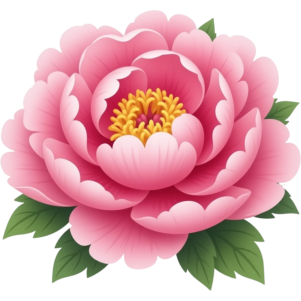 peonies emoji