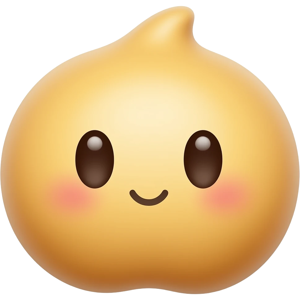 cute chickpea emoji