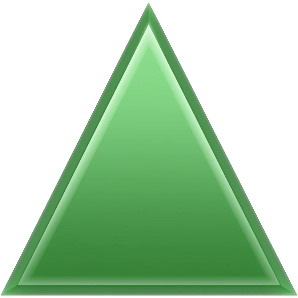 43408 IVY GREEN POLY color triangle emoji