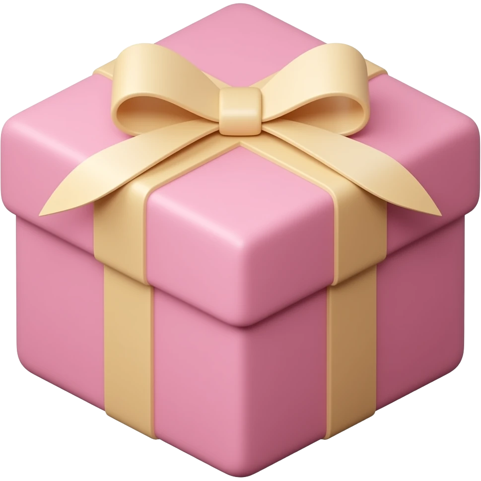 Pink box emoji