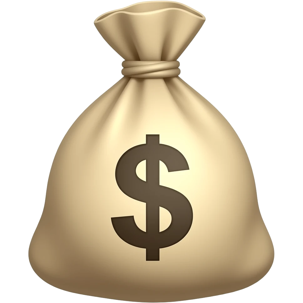 dinero saco emoji