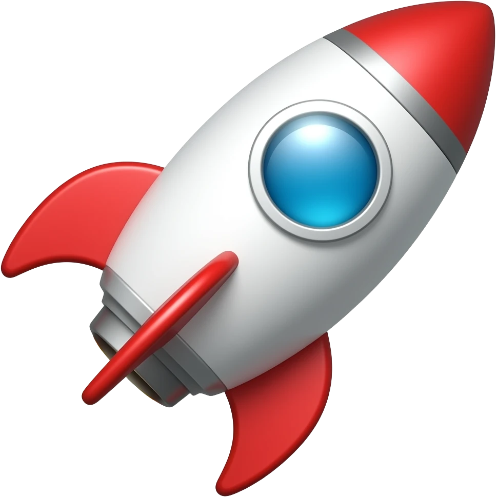 Rocket emoji