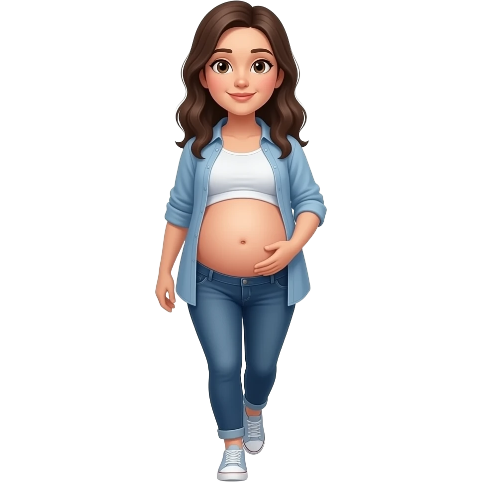 girl look at you tummy,big and full,ready to go pop,so full that a heavy fat stomach wants a gentle rub,A Bellybutton,had too much to eat,even one can’t fast but walks like one is pregnant with a baby bump sticking out and leading the way. emoji