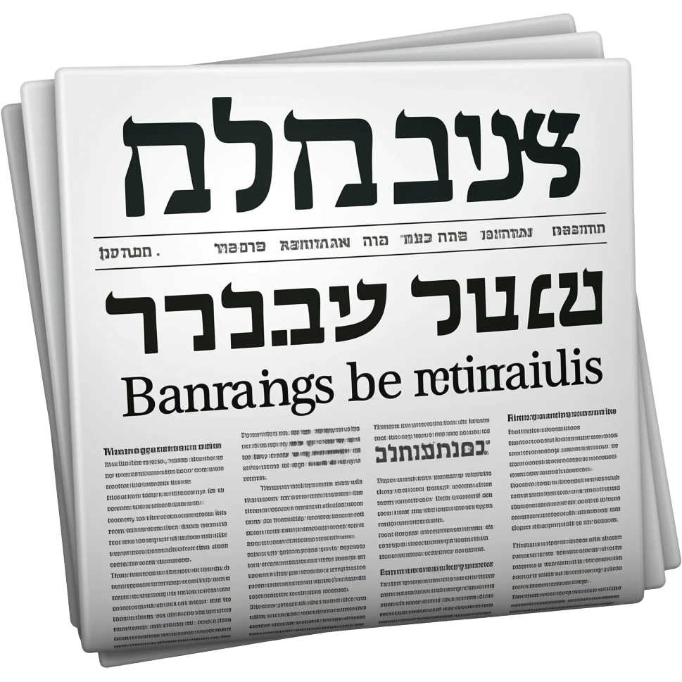 jewish boston newspaper emoji