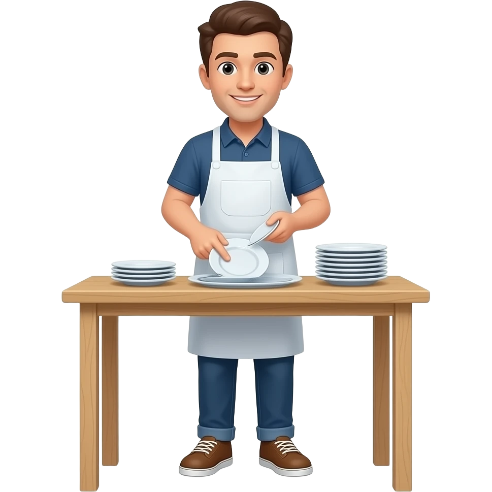 drying dishes emoji
