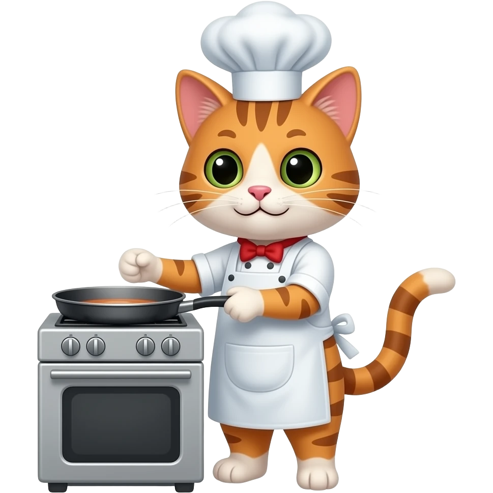 Cat Chef emoji