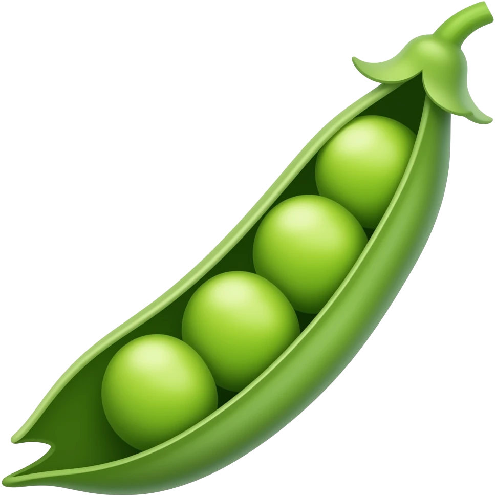Pea Pod emoji