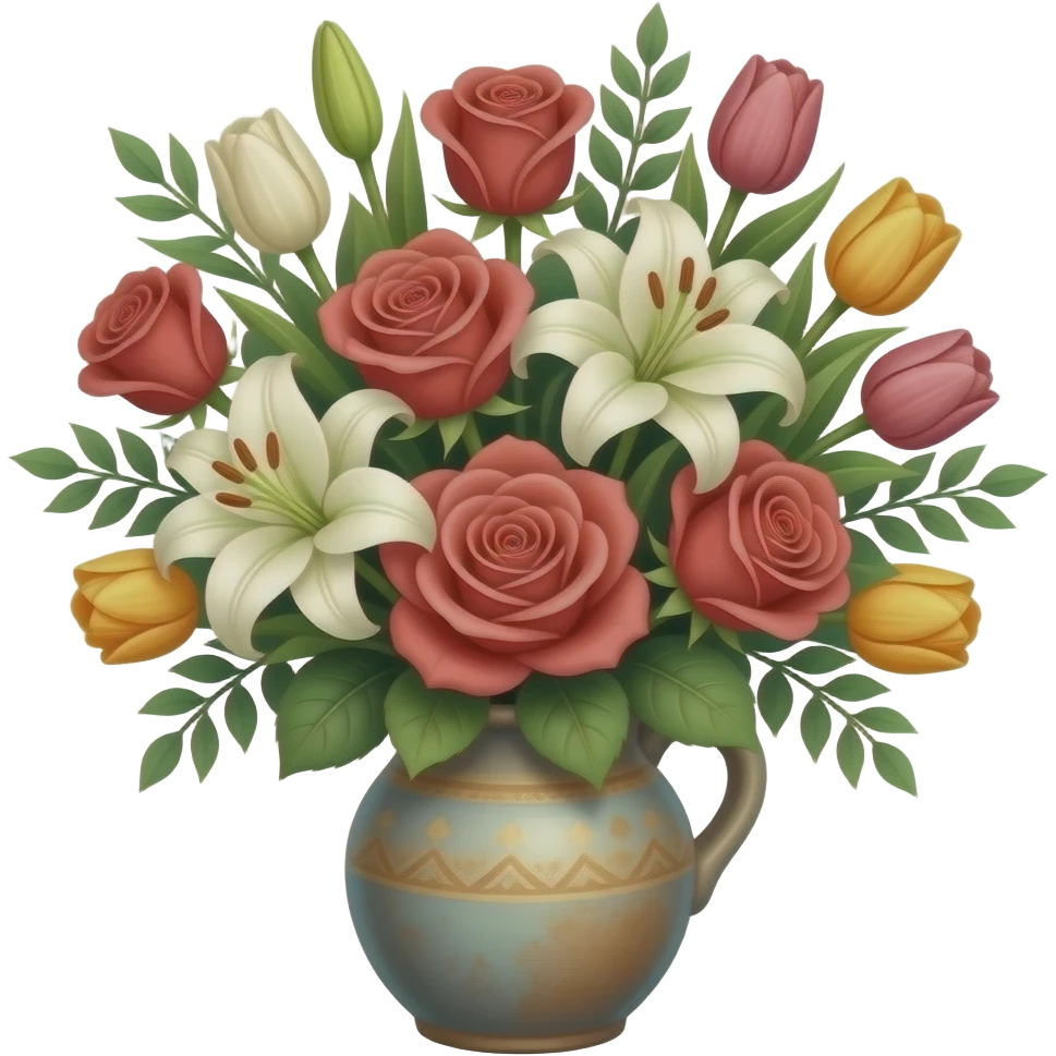bouquet emoji