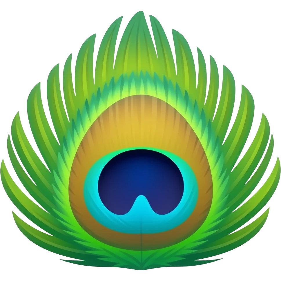 Mor pankh emoji