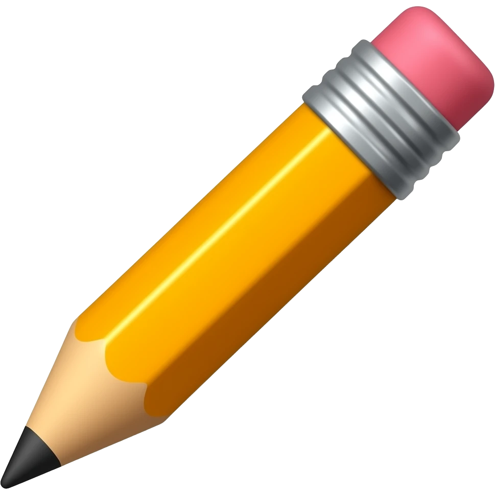 pencil emoji