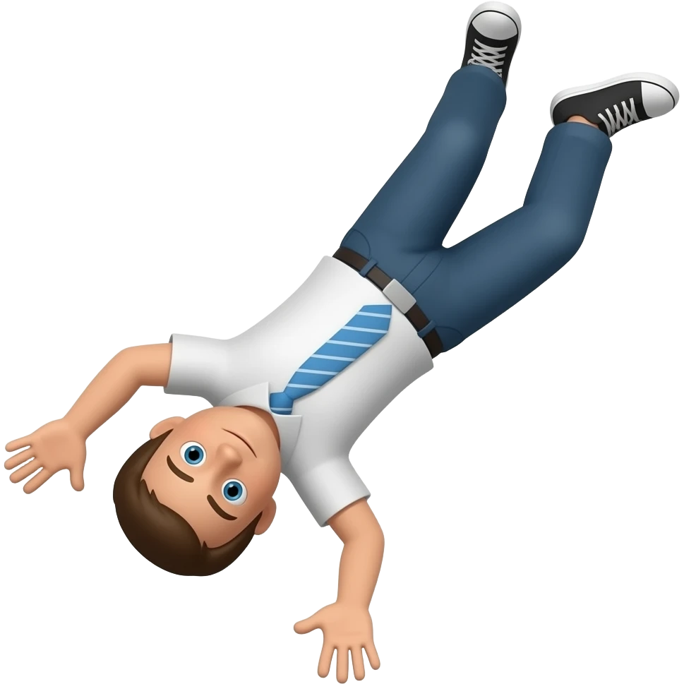 down emoji