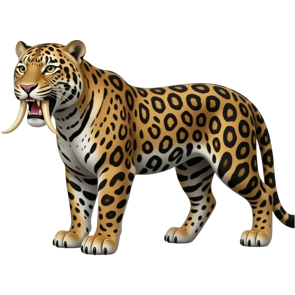 puma with giant tusks emoji