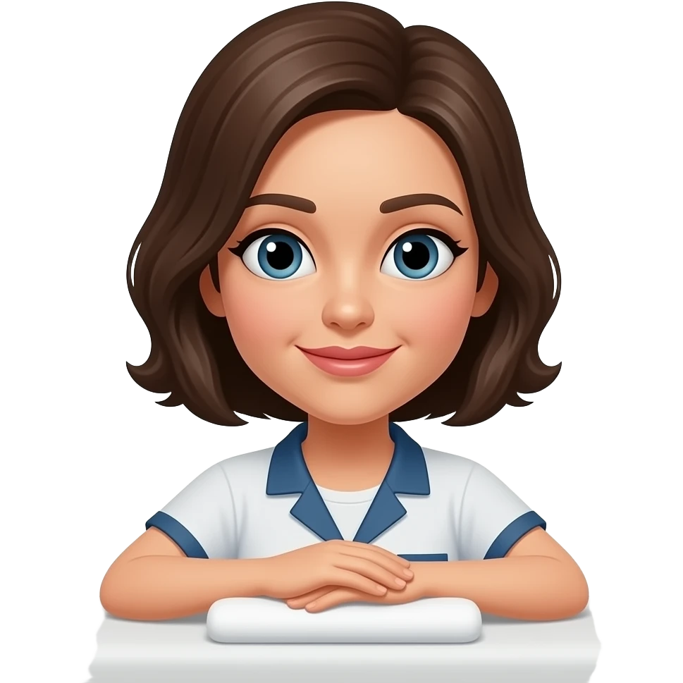 массажнный стол и на нем клиент женщина emoji
