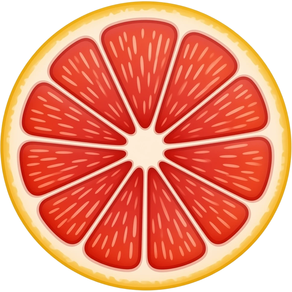 pomelo cut emoji