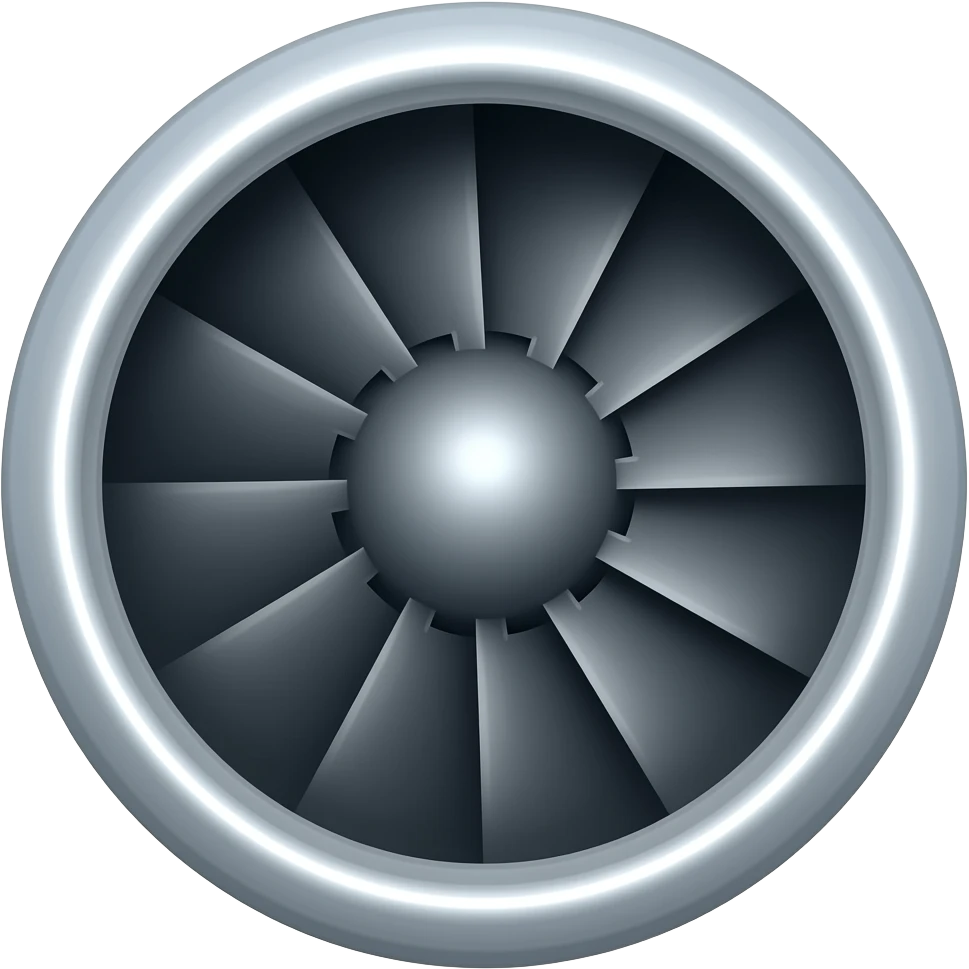 aeroplane engine cartoon style game emoji