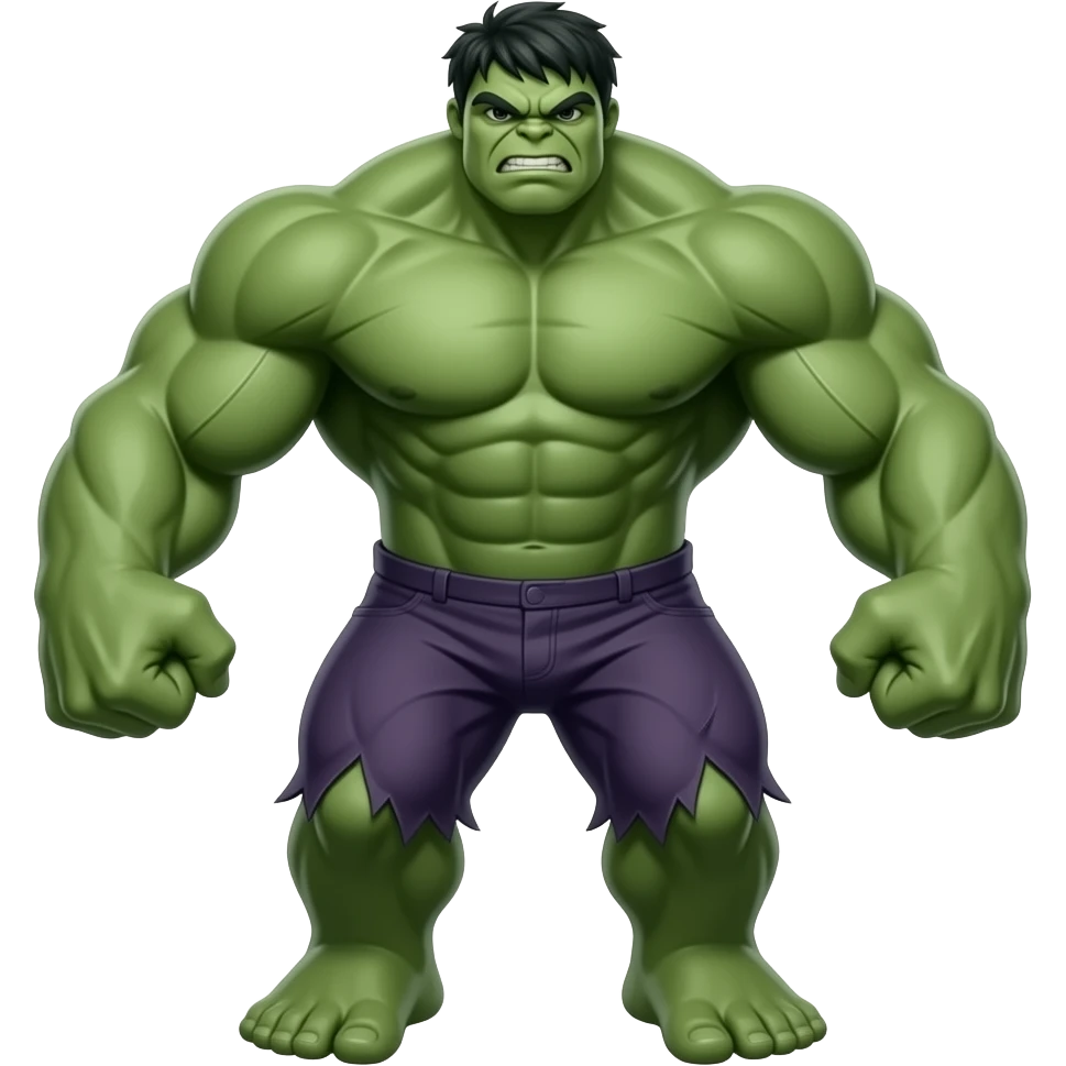 The hulk but in fish form and has muscles but is still a fish emoji