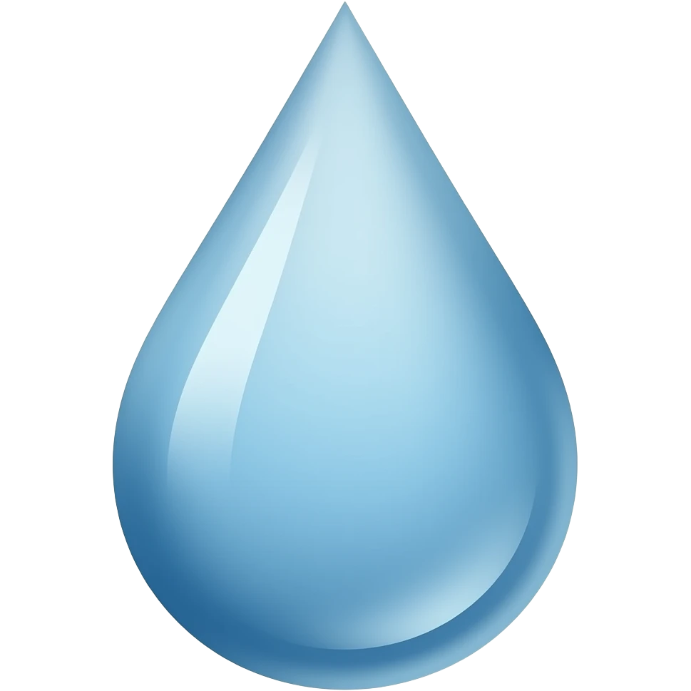 water drop emoji