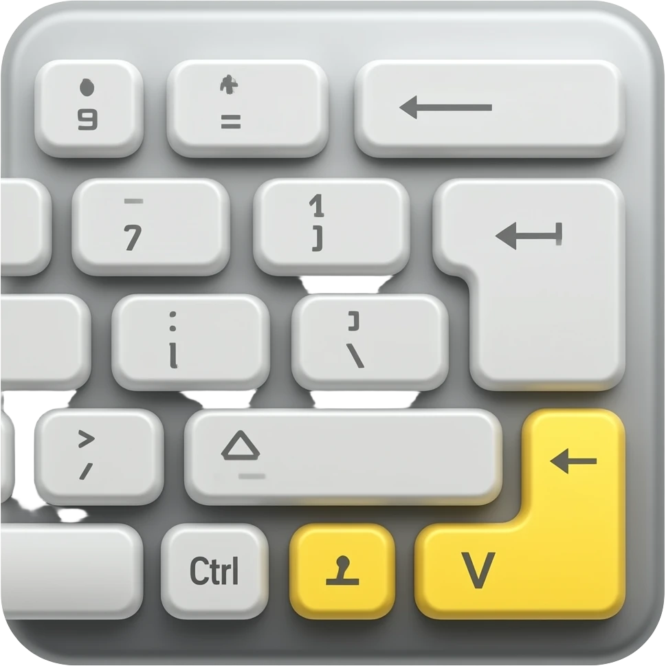 ctrl v keyboard emoji