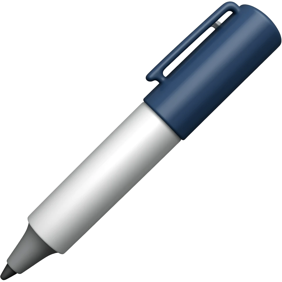erasable pen emoji