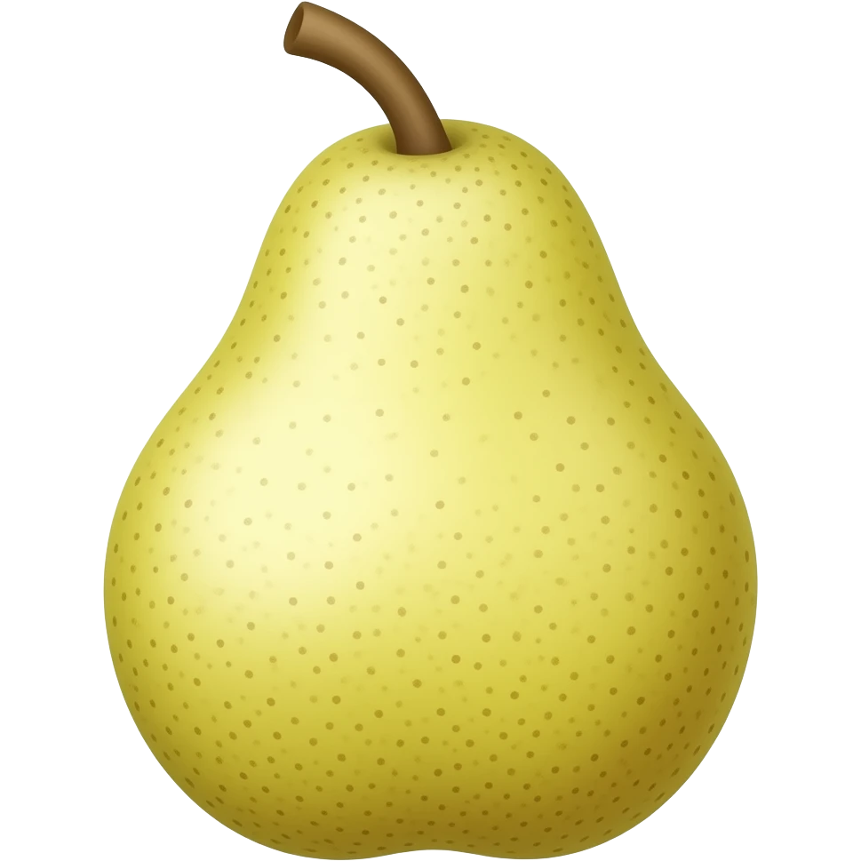 Pear emoji