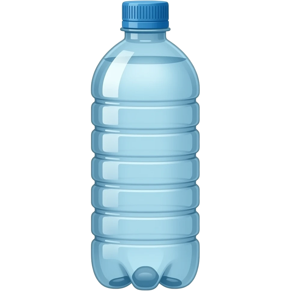 Water bottle emoji