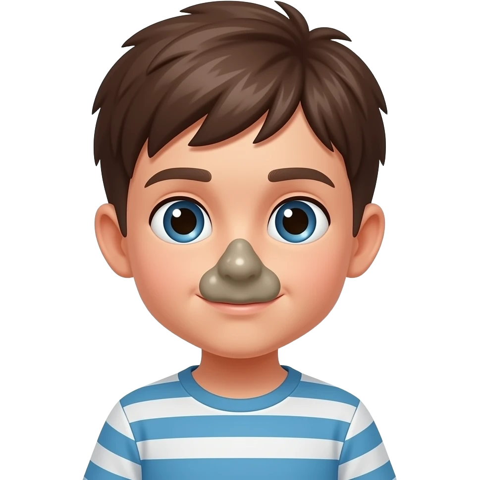 nino con mocosimagen de un nino como de 8 anos con mocos en su nariz emoji