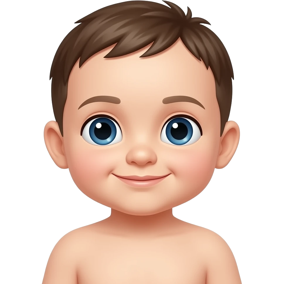 Um bebe emoji