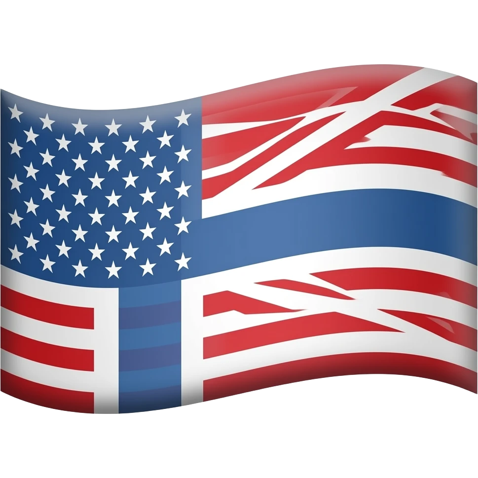 Round corner Flag shape emoji