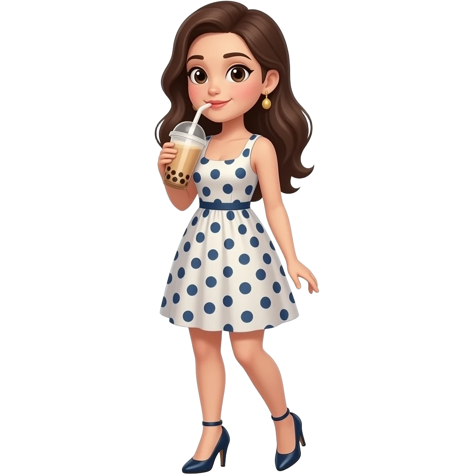 🧋👗👠 emoji