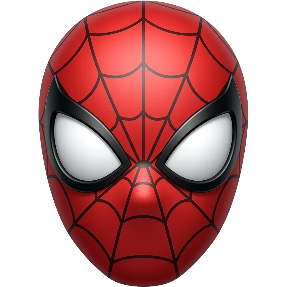 Spiderman mask emoji